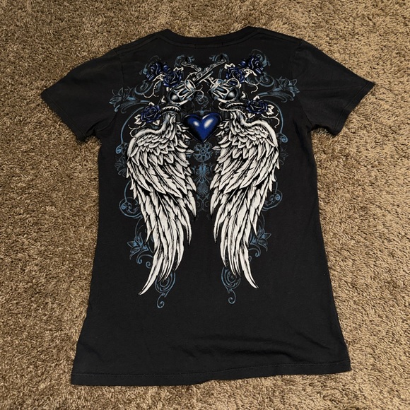EUC BRAD BUTTER ANGEL WING TEE - Picture 4 of 5